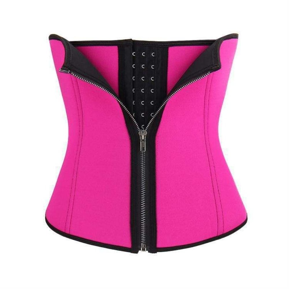 Waist Corset Top With 9 Big Steel Boned